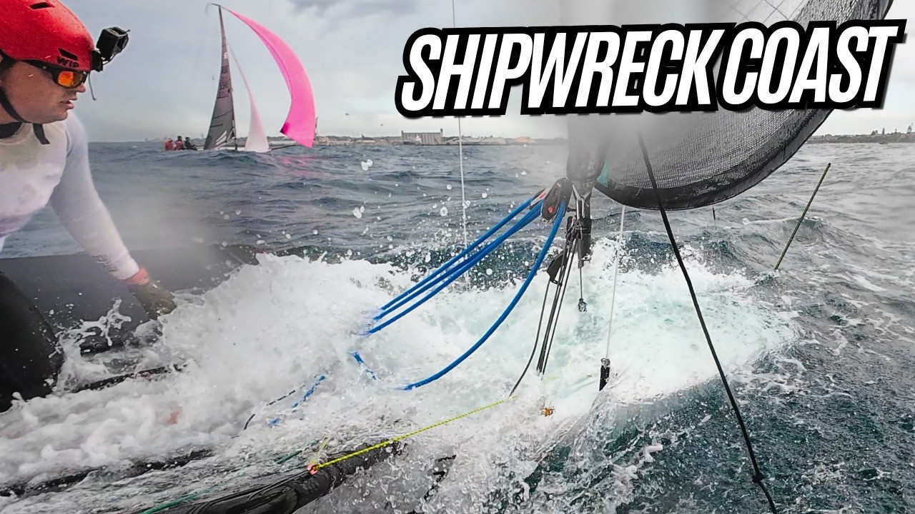 Sailing a Borrowed Foiler on the Shipwreck Coast | Racing Abandoned!