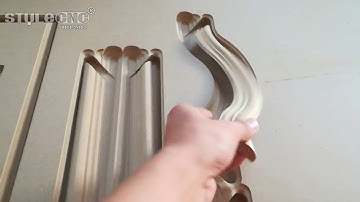 Making cabinet doors with three spindles STM1325-3T CNC router machine