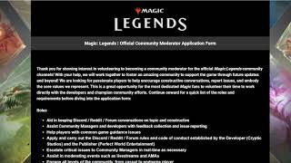 Update Notes and Community Manager Applications