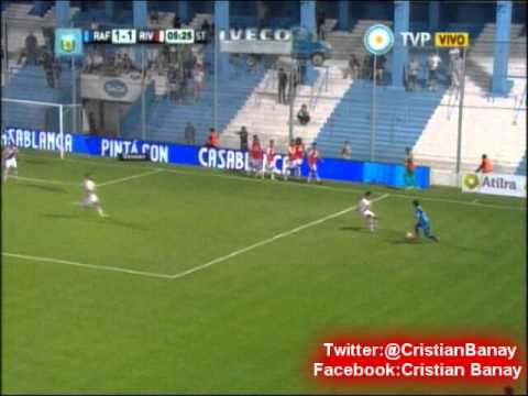 Atletico de Rafaela 1 River 2 (Relato Diego Lisandro) Torneo Primera Division 2014