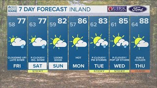 NEWS CENTER Maine Weather Video Forecast image