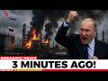 Ukraine Overcame The Air Defense System 15 km From Moscow And Attacked Oil Refineries.