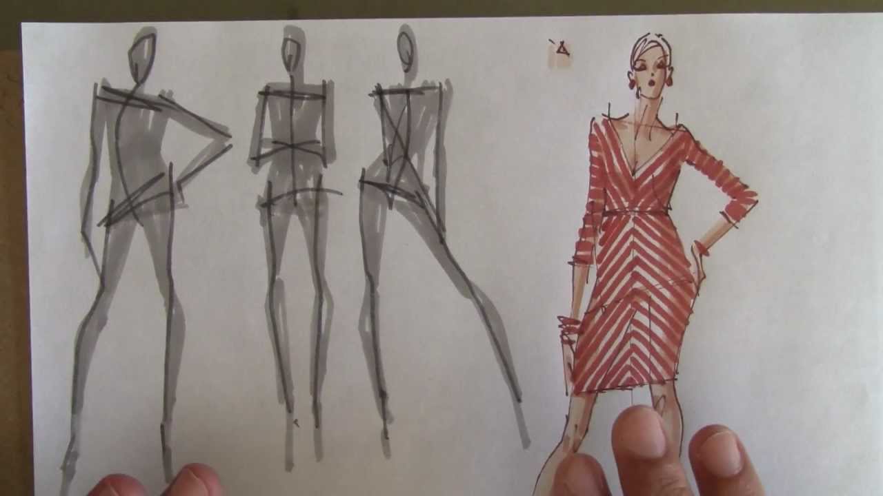 Learn Fashion Illustration from Yelen Ayé - YouTube