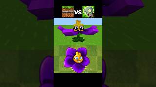 PvZ in Minecraft 3 #minecraft #meme #shorts