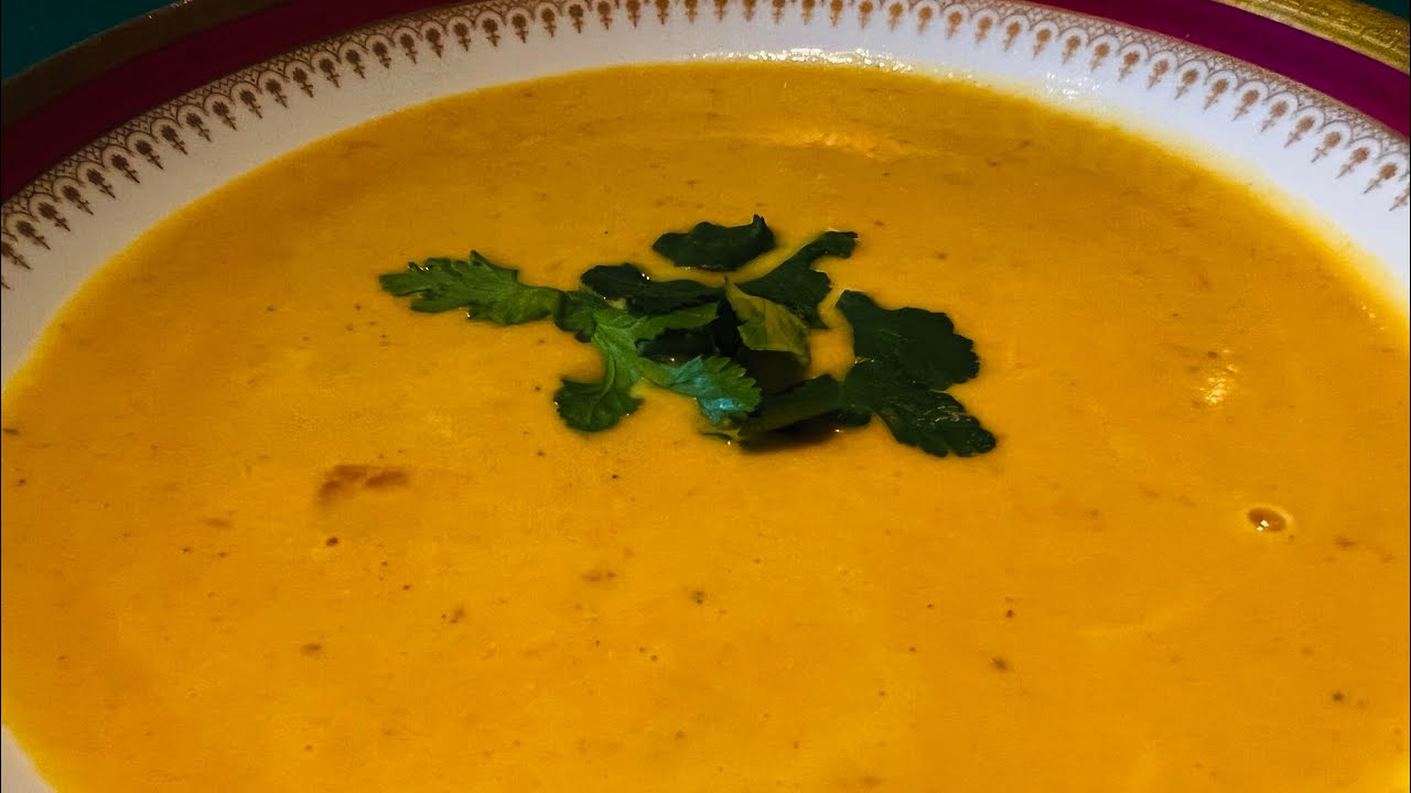 VELOUTÉ DE LENTILLES CORAIL - CORAL LENTIL SOUP [VIDEO 207]