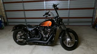 Street bob forward controls review