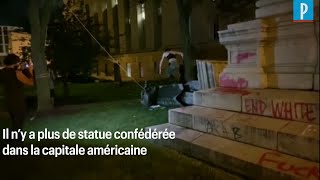 Washington : des manifestants détruisent la statue d'un général confédéré