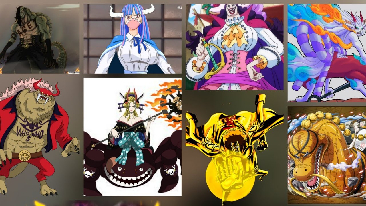All 7 Known Ancient And Mythical Zoan Devil Fruits In One Piece