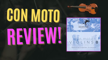 Con Moto by Performance Samples is BEAUTIFUL!