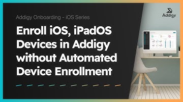 How to Manually Enroll iOS, iPadOS Devices in Addigy without Automated Device Enrollment