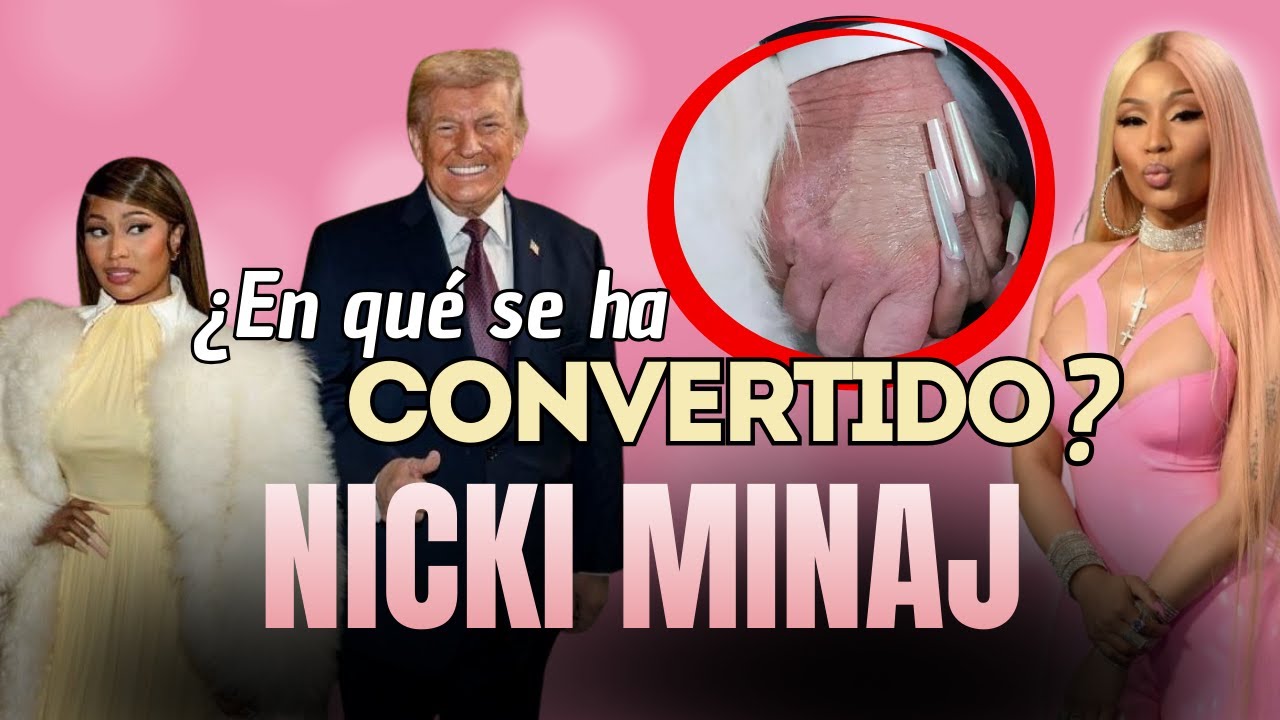 Biografía NICKY MINAJ 😓pero en qué se metió con TRUMP