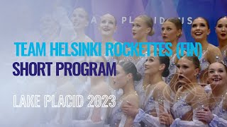 Team Helsinki Rockettes (FIN) | Short Program | Lake Placid 2023 | #WorldSynchro