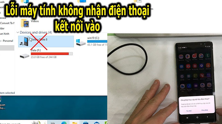 Lỗi không thể ghép đôi điện thoại với laptop