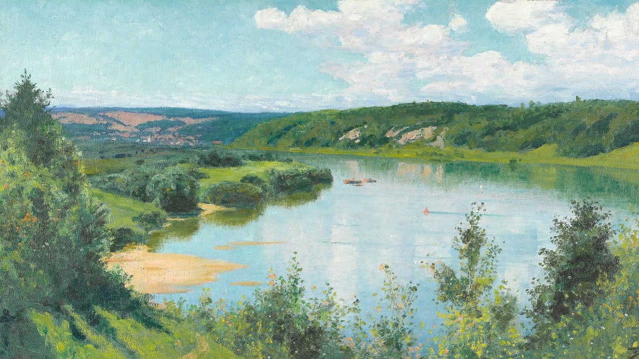ロシアの写実主義画家」ヴァシーリー・ポレーノフ（Vasily Polenov）の 