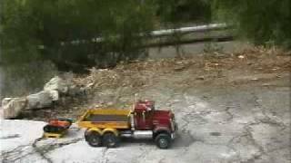 BRUDER RC 1:16 SCALE RC Truck & Micro REV9 Robot @Asepa123