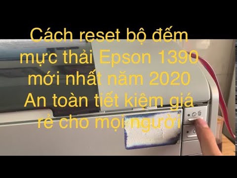 Các thông số mặc định sau khi reset Epson EP-902A là gì?