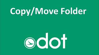 ProjectWise Basics: Copy/MoveFolders