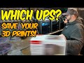 This UPS Saved my 3D Prints! Which should you buy answered. | Vlog 13