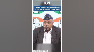 #Shorts | "Rahul Gandhi said, Modi govt is doing wrong with youth & army"| Agniveer Scheme| Agnipath