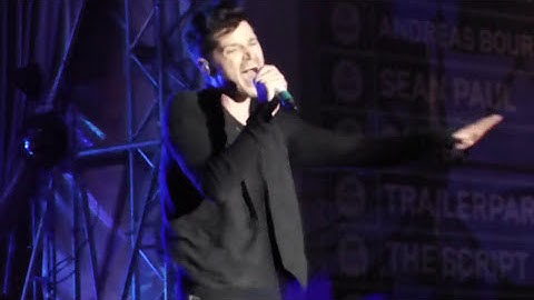 The Script - Superheroes - 04.09.2015 Freilichtbühne Stadtpark Hamburg