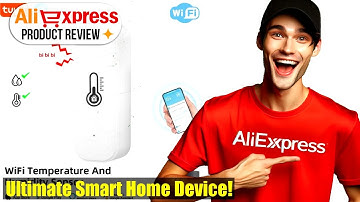 Revolutionize Your Home Climate Control with Tuya WiFi Temperature and Humidity Sensor! Must