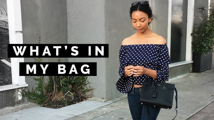 What's in my bag?Saint Laurent Sac De Jour Baby 