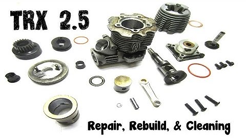 RC How To Disassemble 2.5 Traxxas Engine