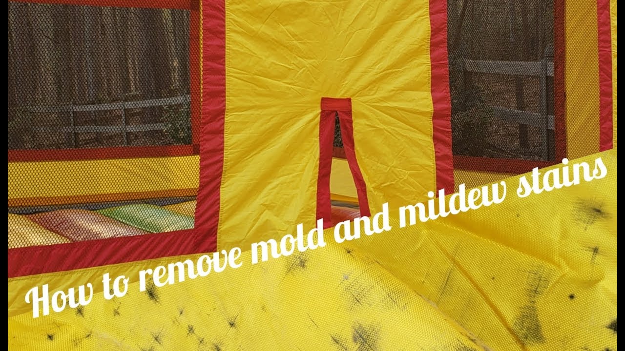 How To Get Mildew Off Bounce House