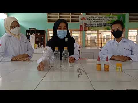 Video Praktek Terbaik "Reaksi Kimia yang Menghasilkan Gas dengan Alat Sederhana"