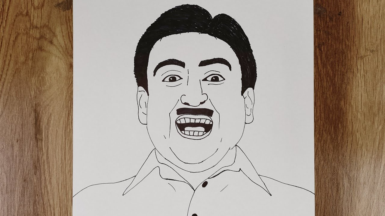 Dilip Joshi Jethalal Art Drawings Sketches Simple Art Drawings | Hot Sex  Picture