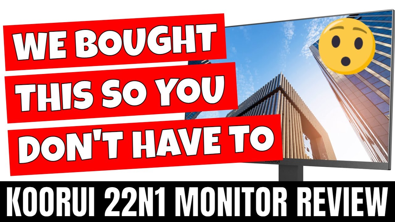 KOORUI 27 inch 165Hz Gaming Monitor 1080p // KOORUI Gaming Monitor Review 