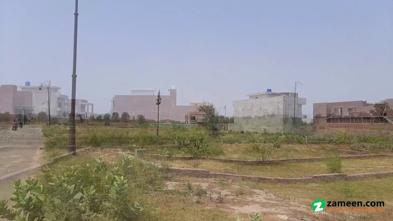 5 MARLA RESIDENTIAL PLOT FOR SALE IN EDEN GARDEN LAHORE YouTube