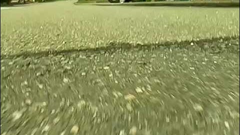 Outdoor again, 90fps slowmo video from caterpillar robot onboard Raspberry camera