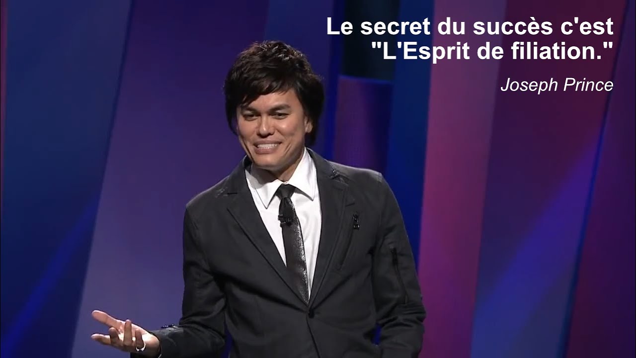 Joseph Prince - Le secret du succès c'est 