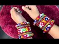 😱 Navratri Special Beautiful BanglesDesign 😍 /bangles making ideas /Diwali Special Chudi Design #diy