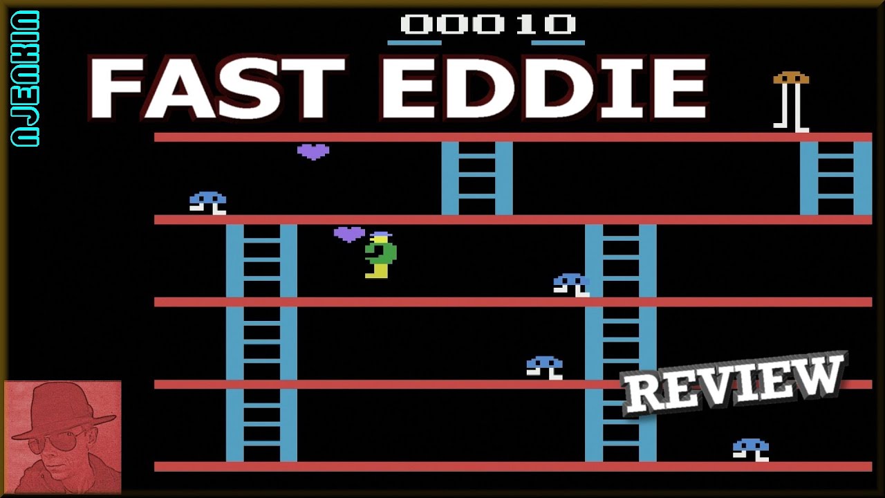 家庭用ゲームソフト FAST EDDIE [ATARI2600] Fast Eddie - on the Atari 2600 - with Commentary - YouTube