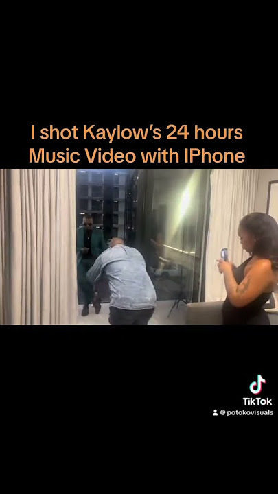 How I shoot Kaylow 24 hours  with iPhone #iphone #iphone13 #kaylow24hours#rnb #afrobeat