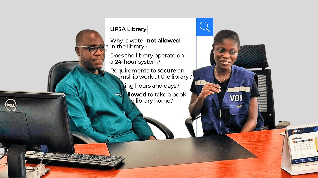 Inside UPSA's Library (full tour + interview) - YouTube