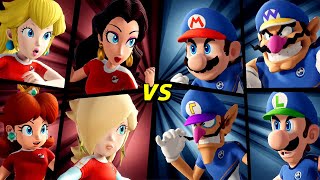 Mario Strikers: Battle League - Girls vs. Boys (Hard CPU)