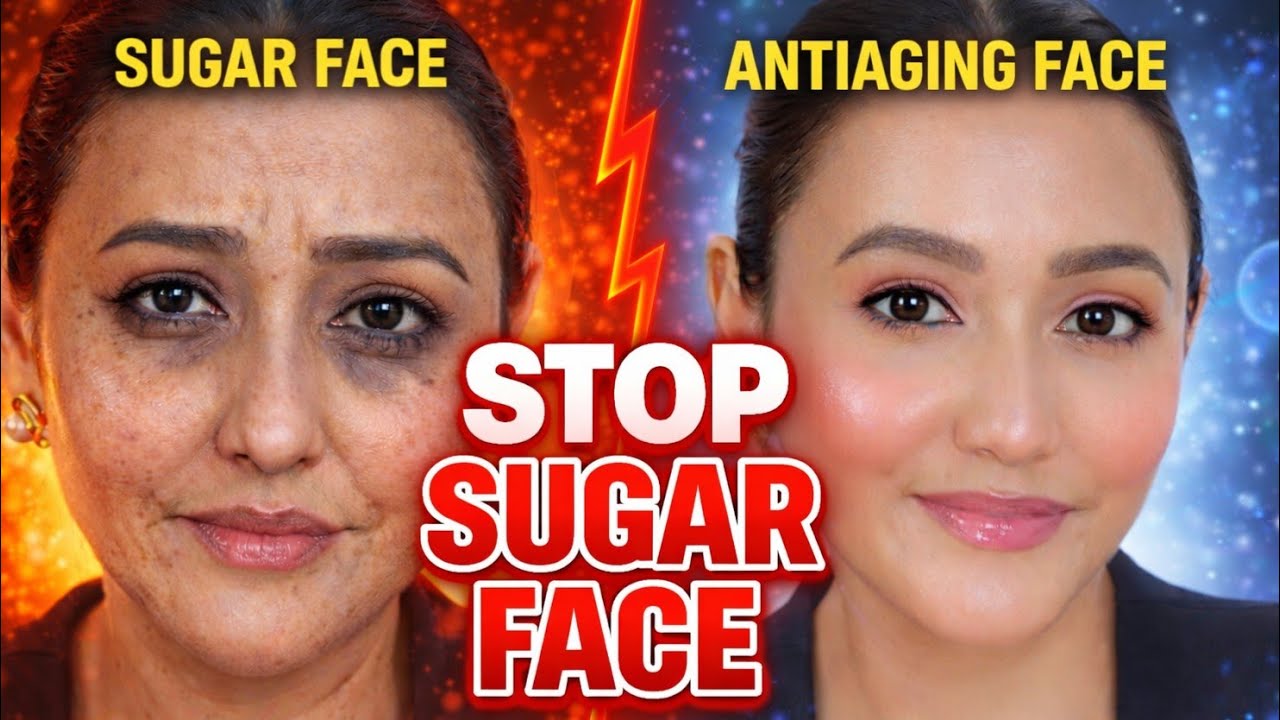 Как остановить появление пигментных пятен на лице от сахара и обратить вспять гликогеновое старен...