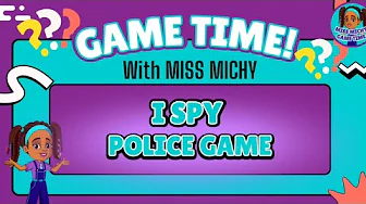 iSpy Police Car Tools! | Can You Find All the Officer’s Gear?