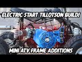 Monster Mini ATV Gets a Built Tillotson! | Mini ATV Build Part 2