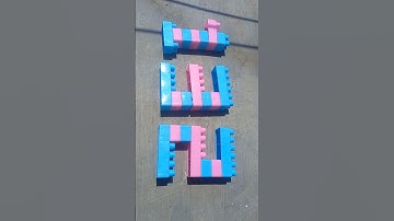 ASMR Building blocks lego / Number One hundred and thirty two