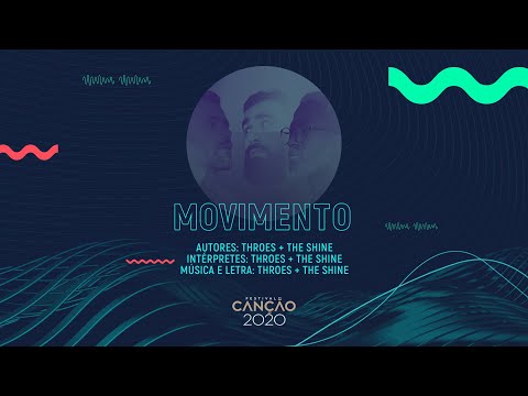 Throes + The Shine - Movimento (Lyric Video) | Festival da Canção 2020