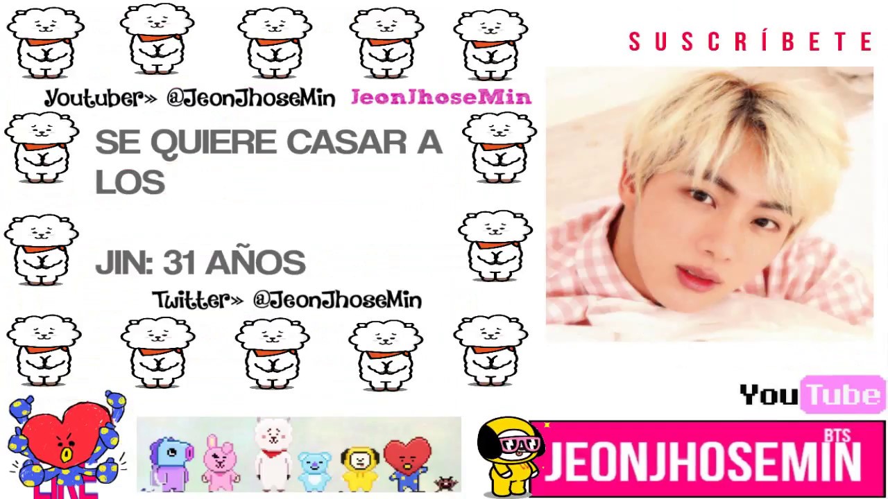 TIPO IDEAL DE JIN + CITA IDEAL | BTS - YouTube