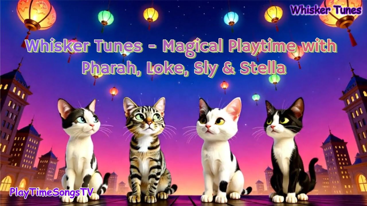 Whisker Tunes - Magical Adventure - Pharah, Loke, Stella & Sly - Play Time Songs TV
