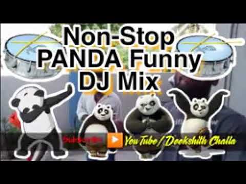 Panda Panda Funny Song   Non stop PANDA Funny DJ mix   my village show main songMyVillageShow