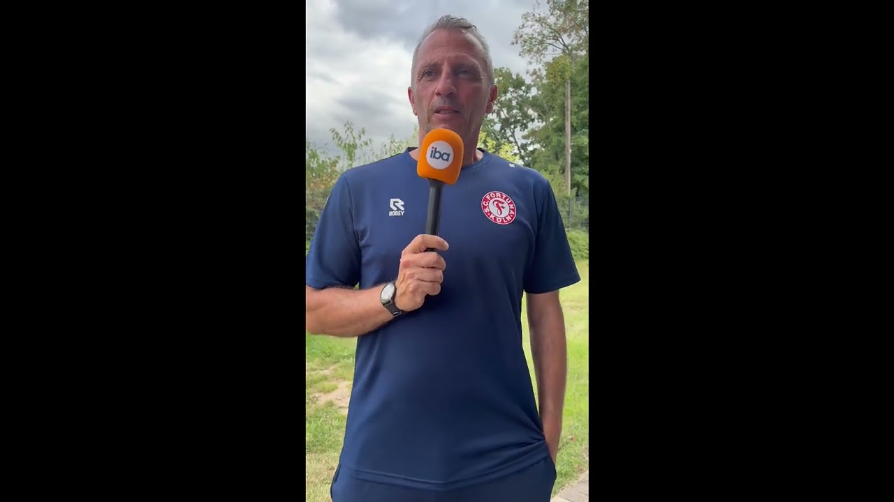 Trainer Iraklis Metaxas zum 1:0-Sieg der U23 beim FC Pesch.