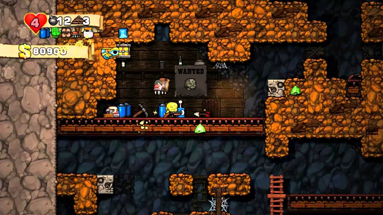 video games news Spelunky daily challenge, December 9th 2013