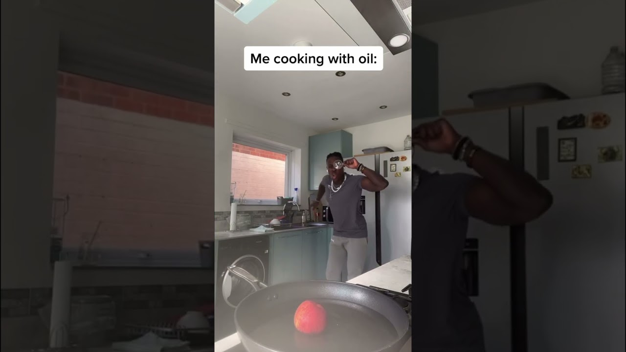 Me cooking with oil Vs My African Mother 😭